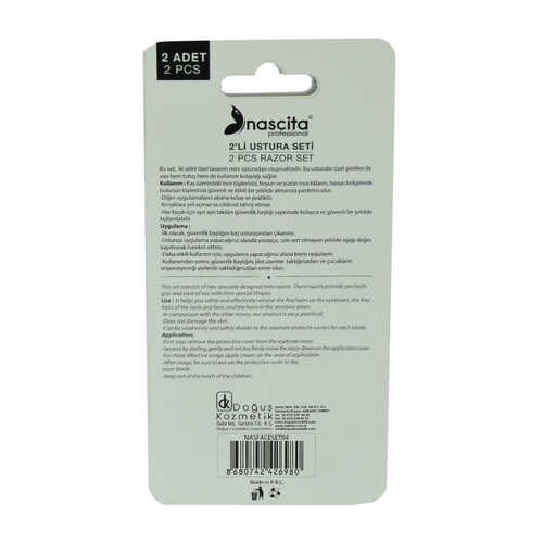 Profesyonel 2 Li Kaş Usturası Seti 1 Paket - 3