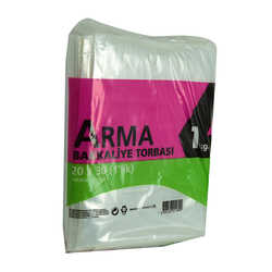 Naylon Torba Arma Şeffaf Bakkaliye Kuruyemiş Şeker Torbası 20x30 (1 lik ) Takribi 265 Adet 1000 Gr (1)