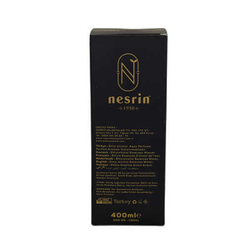 Cennet Bahçesi Kolonyası 80 Derece Özel Seri Kutulu Pet Şişe 400 ML - Eau De Cologne - 2