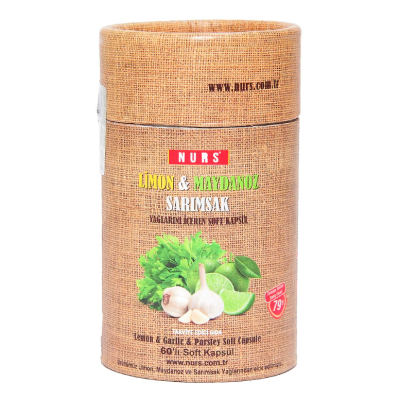 Limon Maydanoz Sarımsak Kürü 60 Kapsül - 1