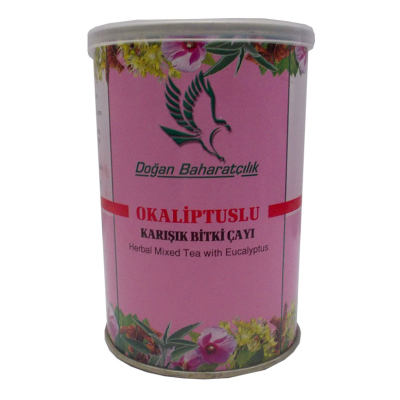 Okaliptuslu Karışık Bitkisel Çay 100 Gr Teneke Kutu - 1