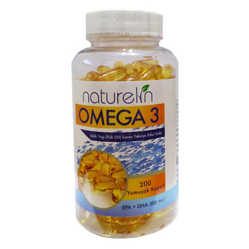 Omega 3 Balık Yağı İçeren Gıda 200 Kapsül - 1