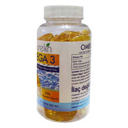Omega 3 Balık Yağı İçeren Gıda 200 Kapsül (1)