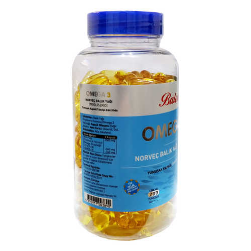 Omega 3 Norveç Balık Yağı İçeren 200 Kapsül (1380 MG - Trigliserid Form) - 3