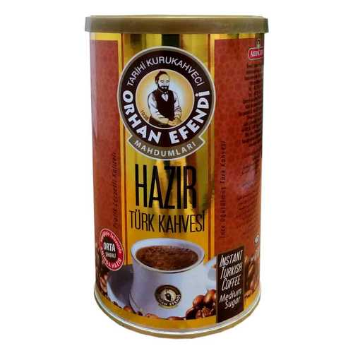 Orhan Efendi Hazır Türk Kahvesi Orta Şekerli Tnk 250 Gr - 1