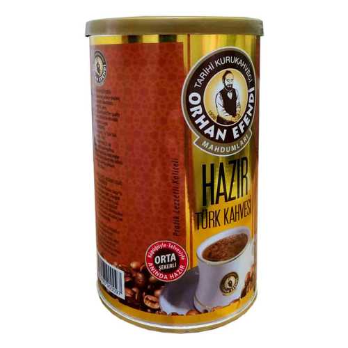 Orhan Efendi Hazır Türk Kahvesi Orta Şekerli Tnk 250 Gr - 3
