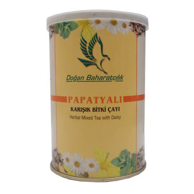 Papatyalı Karışık Çay 100 Gr Teneke Kutu - 1