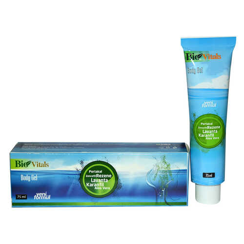 Portakal Zencefil Rezene Lavanta Karanfil Aloe Vera Masaj Jeli 75 ML - 6