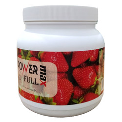 Power Max Full Keçiboynuzlu Çilekli Bitkisel Toz 500 Gr (1)