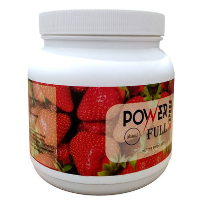 Power Max Full Keçiboynuzlu Çilekli Bitkisel Toz 500 Gr - 3