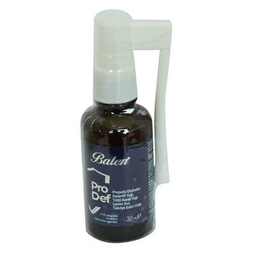 Prodef Propolis Ekstraktı Karanfil ve Nane Yağlı Takviye Edici Gıda 30 ML - 1