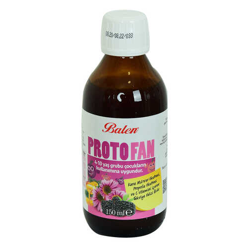 ProtoFan Kara Mürver Propolis Ekstratlı C Vitaminli Takviye Edici Gıda 150 ML - 1