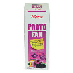 ProtoFan Kara Mürver Propolis Ekstratlı C Vitaminli Takviye Edici Gıda 150 ML (1)