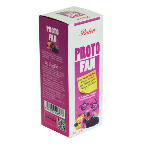 ProtoFan Kara Mürver Propolis Ekstratlı C Vitaminli Takviye Edici Gıda 150 ML - 4