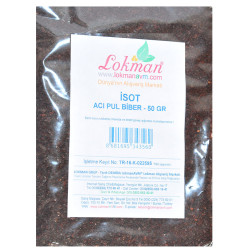 Pul Biber Acı İsot Biberi 50 Gr Paket (1)