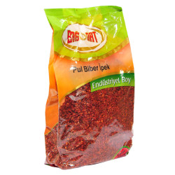 Pul Biber Normal Acılı Saf İpek Yaprak Biber 1000 Gr Paket (1)