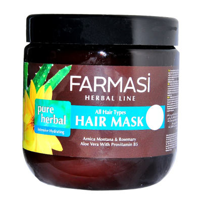 Pure Herbal Nemlendirici Saç Maskesi 500 ML - 1