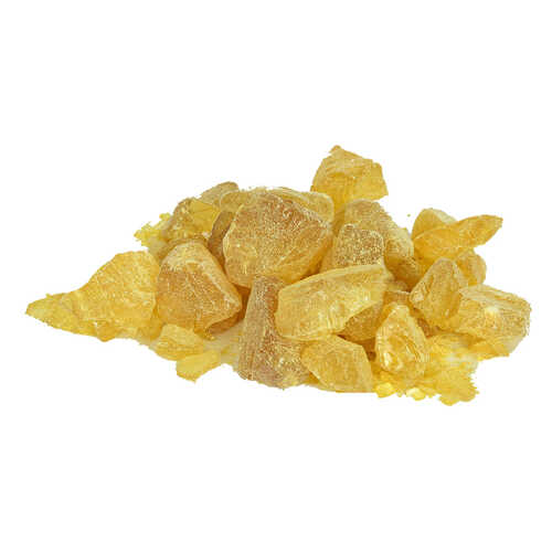 Reçine Doğal Granül Çakıl Sarı 100 Gr Paket - 1