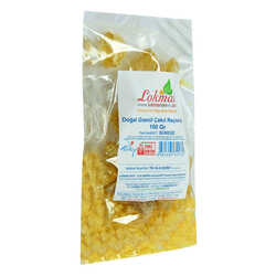 Reçine Doğal Granül Çakıl Sarı 100 Gr Paket - 4