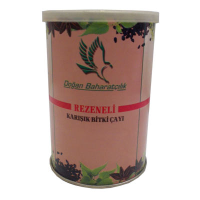 Rezeneli Karışık Bitkisel Çay 100 Gr Teneke Kutu - 1