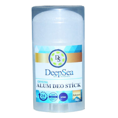 Roll On Ter Önleyici Kokusuz Kristal Doğal Tuz Alum Deo Stick Unisex 70 Gr - 1