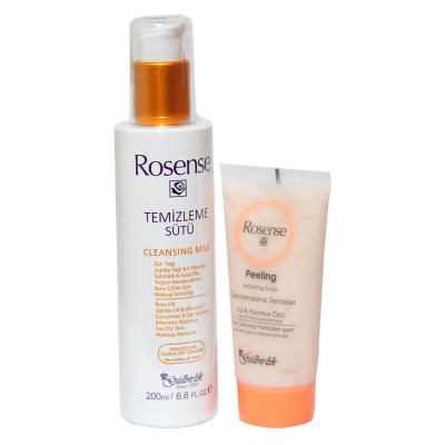 Yüz Temizleme Seti - Peeling & Temizleme Sütü - 1