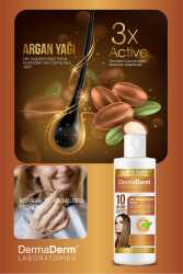 Saç Dökülmesine Karşı Argan Özlü Şampuan Hızlı Saç Uzamasına Etkili 250 ML - 7