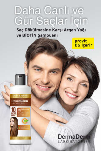 Saç Dökülmesine Karşı Argan Özlü Şampuan Hızlı Saç Uzamasına Etkili 250 ML - 8