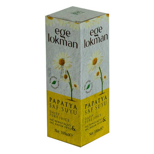 Saç Rengi Açıcı Saç Bakımı Doğal Papatya Saf Suyu 100 ML Spreyli Cam Şişe - 4