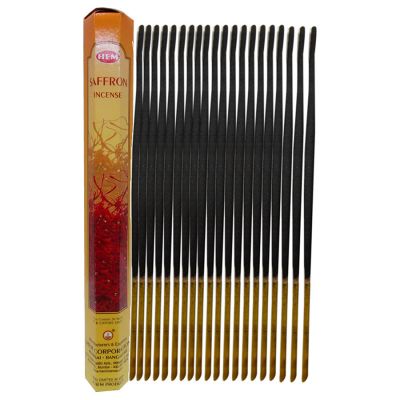 Safran Kokulu 20 Çubuk Tütsü - Saffron - 1