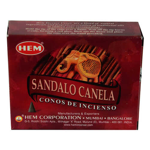 Sandal Tarçın Kokulu 10 Konik Tütsü - Sandal Cinnamon - 1