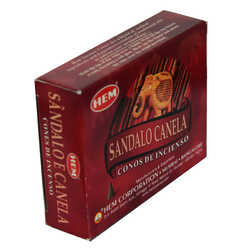 Sandal Tarçın Kokulu 10 Konik Tütsü - Sandal Cinnamon - 5