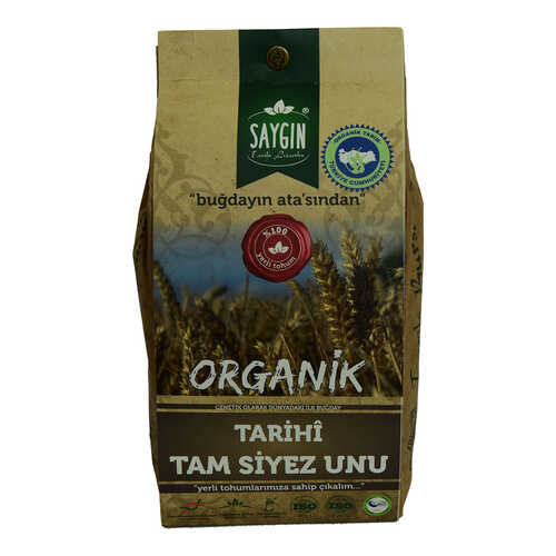 Organik Tarihi Tam Siyez Unu 750 Gr Paket - 1