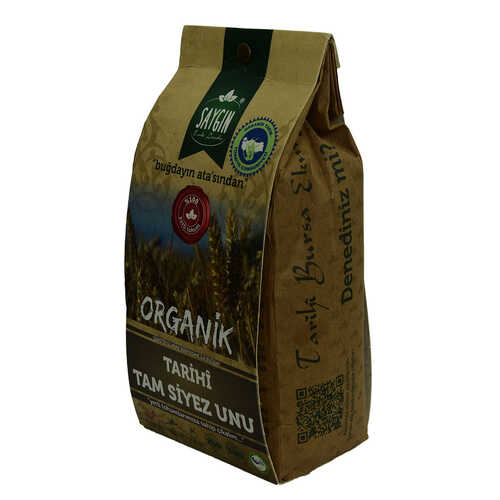 Organik Tarihi Tam Siyez Unu 750 Gr Paket - 3