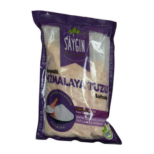 Yemeklik Himalaya Kaya Tuzu Öğütülmüş Mineralli Pembe 500 Gr Paket - 3