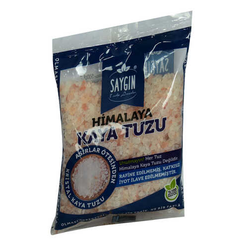 Yemeklik Himalaya Kristal Çakıl Kaya Tuzu Pembe 500 Gr Paket - 2