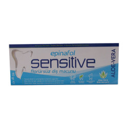 Diş Macunu Florürsüz Sensitive Aloe-Vera Özlü 90 Gr - 3