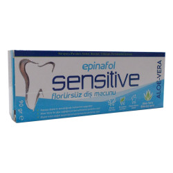 Diş Macunu Florürsüz Sensitive Aloe-Vera Özlü 90 Gr - 5