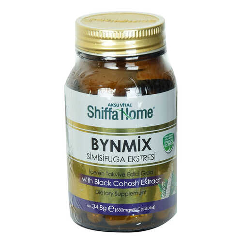 Shiffa Home Bynmix Simisifuga Ekstresi Diyet Takviyesi 580 Mg x 60 Kapsül - 1