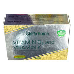 Shiffa Home D3 ve K Vitamini Yumuşak 1300 Mg x 30 Kapsül (1)