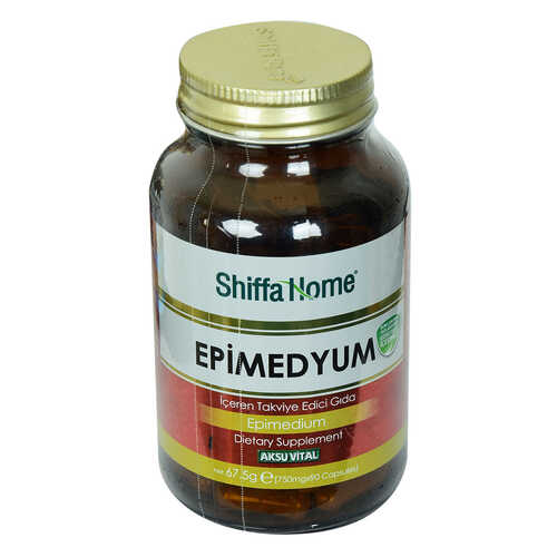 Shiffa Home Epimedyum Diyet Takviyesi 750 Mg x 90 Kapsül - 1