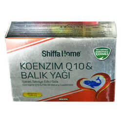 Shiffa Home Koenzim Q10 & Balık Yağı Yumuşak Jel 1340 Mg x 30 Kapsül (1)