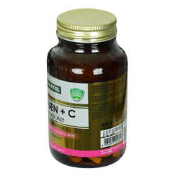 Shiffa Home Kolajen+ C Hyaluronik Asit Diyet Takviyesi 900 Mg x 90 Tablet (1)