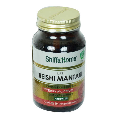 Shiffa Home UPR Reishi Mantarı Diyet Takviyesi 680 Mg x 60 Kapsül - 1
