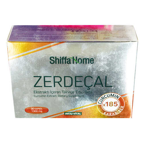 Shiffa Home Zerdeçal Ekstraktı Yumuşak 1300 Mg x 30 Kapsül - 2