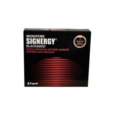 Signature Black Red Bay Bayan 4Kapsül - 1