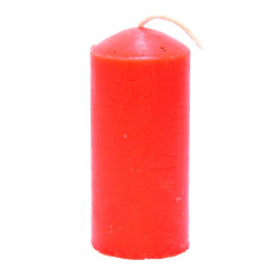 Silindir Mum Kırmızı 3.5x7cm 60 Gr