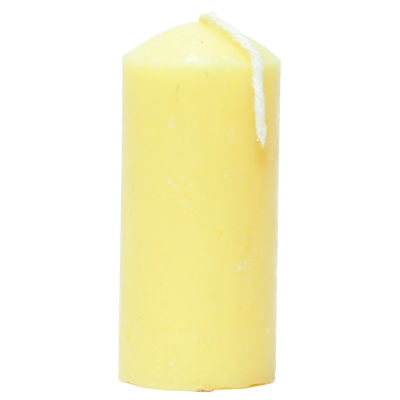 Silindir Mum Sarı 3.5x7cm 60 Gr - 1