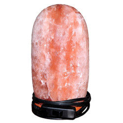 Silindir Şekilli Doğal Himalaya Doğal Kaya Tuzu Lambası Kablolu Ampullü Pembe 2-3 Kg - 3