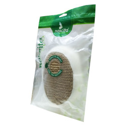 Sisal Duş Süngeri Kahverengi 10X14 (1)
